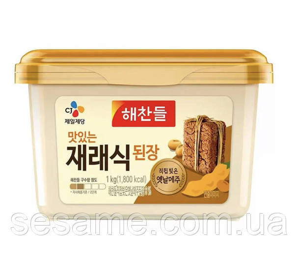 Корейська соєва паста Доетянг Дендян Денджанг Haechandle Korean soybean paste 1кг Харків - фото 1
