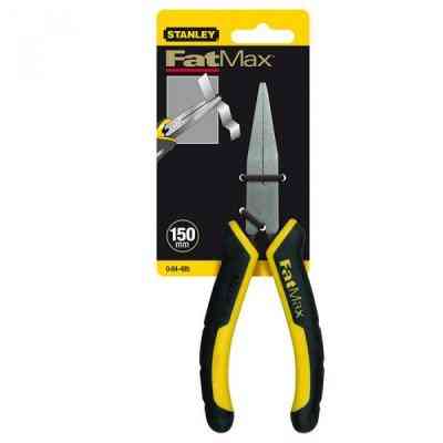 Плоскогубцы Stanley FatMax с изогнутыми губками L=152мм. (0-84-495) Винница