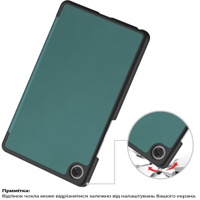 Чехол для планшета BeCover Smart Case Lenovo Tab One / Tab K9 8.7" 2025 (TB305XU/FU) Dark Green (713746) Винница - изображение 3
