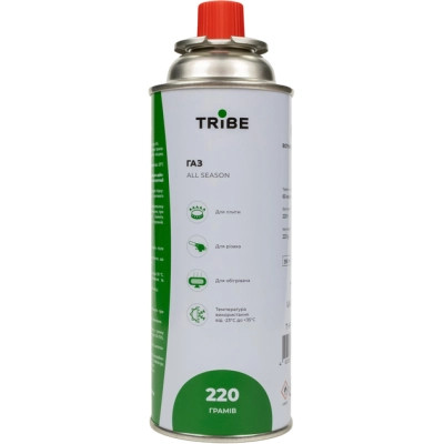 Газовий балон Tribe цанговий 220 г (T-HF-0006) Вінниця - фото 1