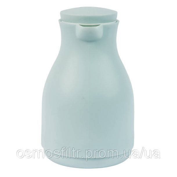 Термос/кувшин Axentia 1л с кнопкой зеленый стеклянная колба 17х24х14 см (135292) Киев - изображение 7