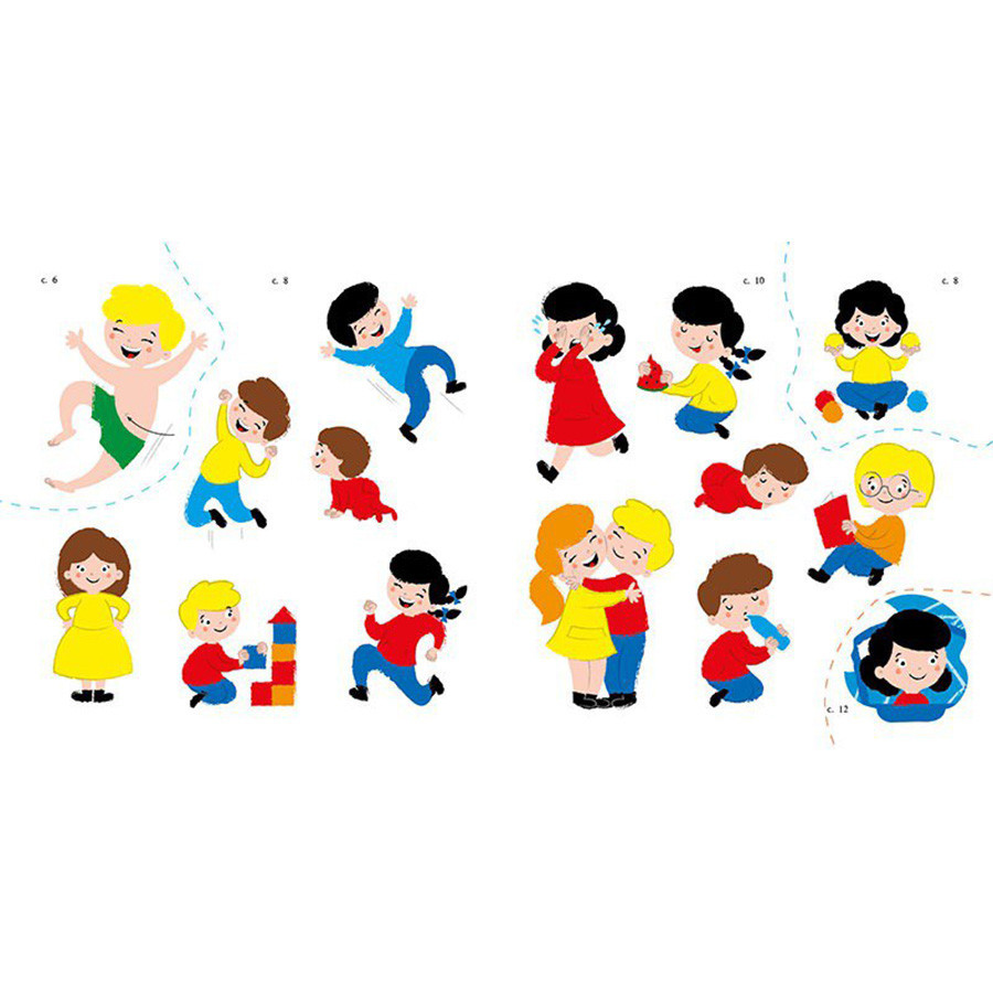 Розвиваюча книжка Мої перші слова Моє тіло 1829004 з наклейками Вінниця - фото 4