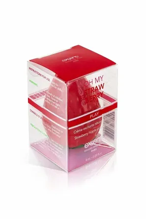 Збуджувальний крем для сосків EXSENS Oh My Strawberry (8 мл) з жожоба та олією ши, їстівний Львов