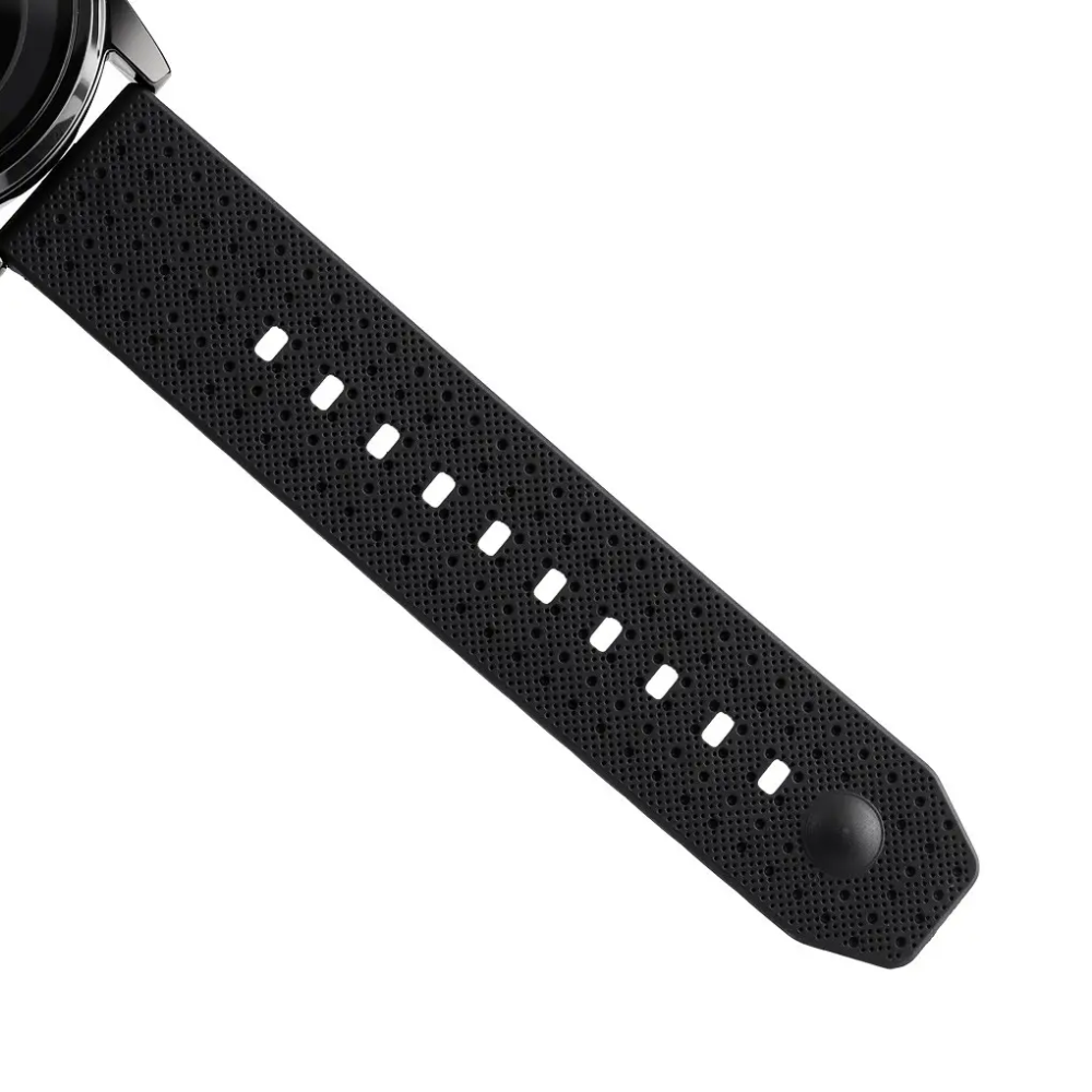 Чоловічий спортивний наручний годинник Skmei 1502 (Чорний з білим циферблатом) Вінниця - фото 4