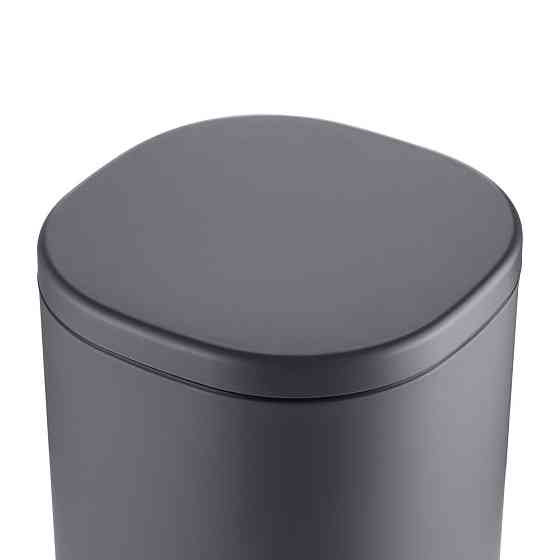 Відро для сміття з плавним закриттям овальне Mixxus Premium Olivary-TC0105 Graphite 5 л колір графі ( 31416 ) Харьков
