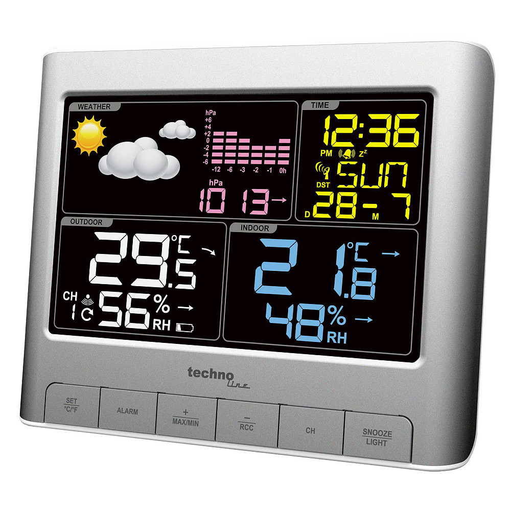 Метеостанция Technoline WS6449 Silver (WS6449) Вінниця - фото 2
