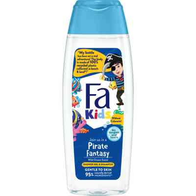 Дитячий гель для душу Fa Kids Хоробрий пірат для хлопчиків 250 мл (9000100662468) Вінниця