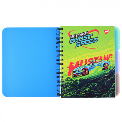 Блокнот Yes А5 Street knight 144 листа пластиковая обложка (681965) Винница - изображение 1