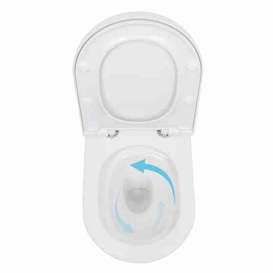 Унитаз подвесной Qtap Scorpio ML Ultra Quiet 520×365×365 мм, с сиденьем Soft-close MagLock, White QTSCOML26W49624 Киев