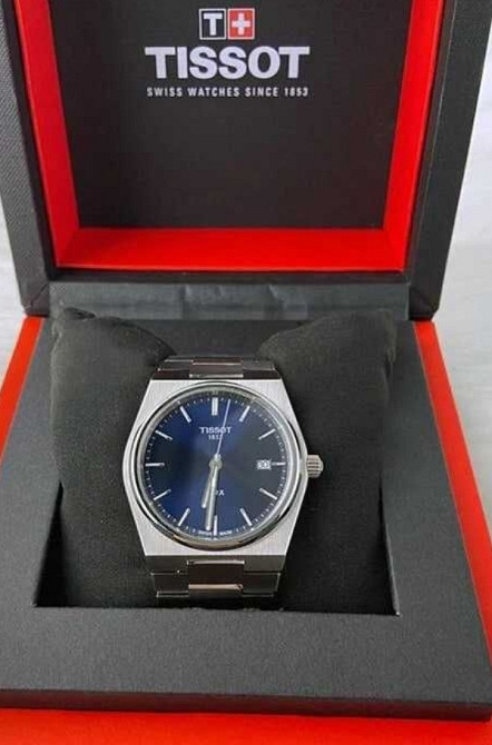 Годинник синій Tissot prx powermatic 80 Топовий. Харків - фото 5