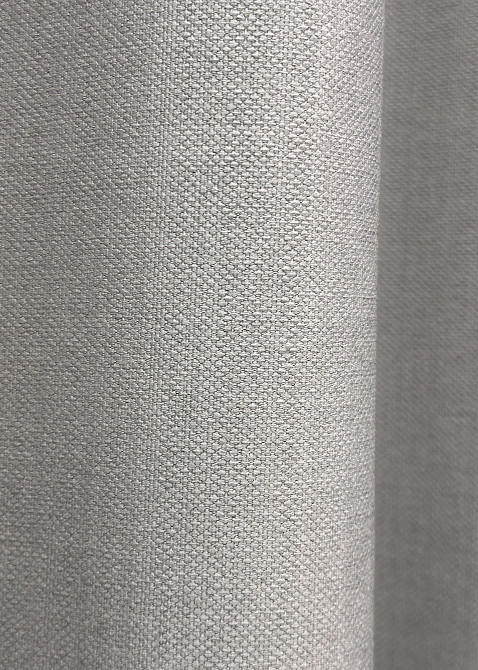 Комплект готових штор VR-Textil Шеніл однотонний № 1690ш Попелястий 150х270 см 2 шт (33-0585) Київ - фото 8