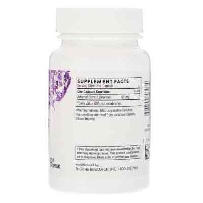 Витаминно-минеральный комплекс Thorne Research Комплекс для Поддержки Надпочечников Адренал, Adrenal Cortex (THR-80303) Винница