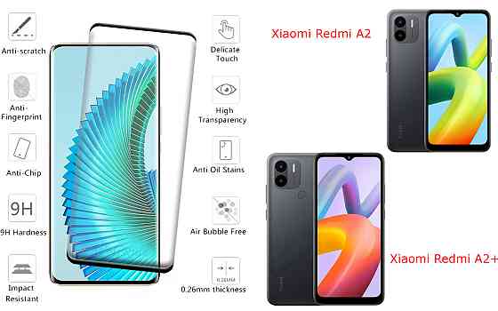 Защитное стекло HyperGlass Pro для Xiaomi Redmi A2, Redmi A2+ – максимальная чувствительность и защита Киев