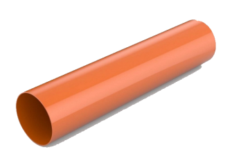 Труба 3м BRYZA кирпичный, 90 Львов - изображение 1