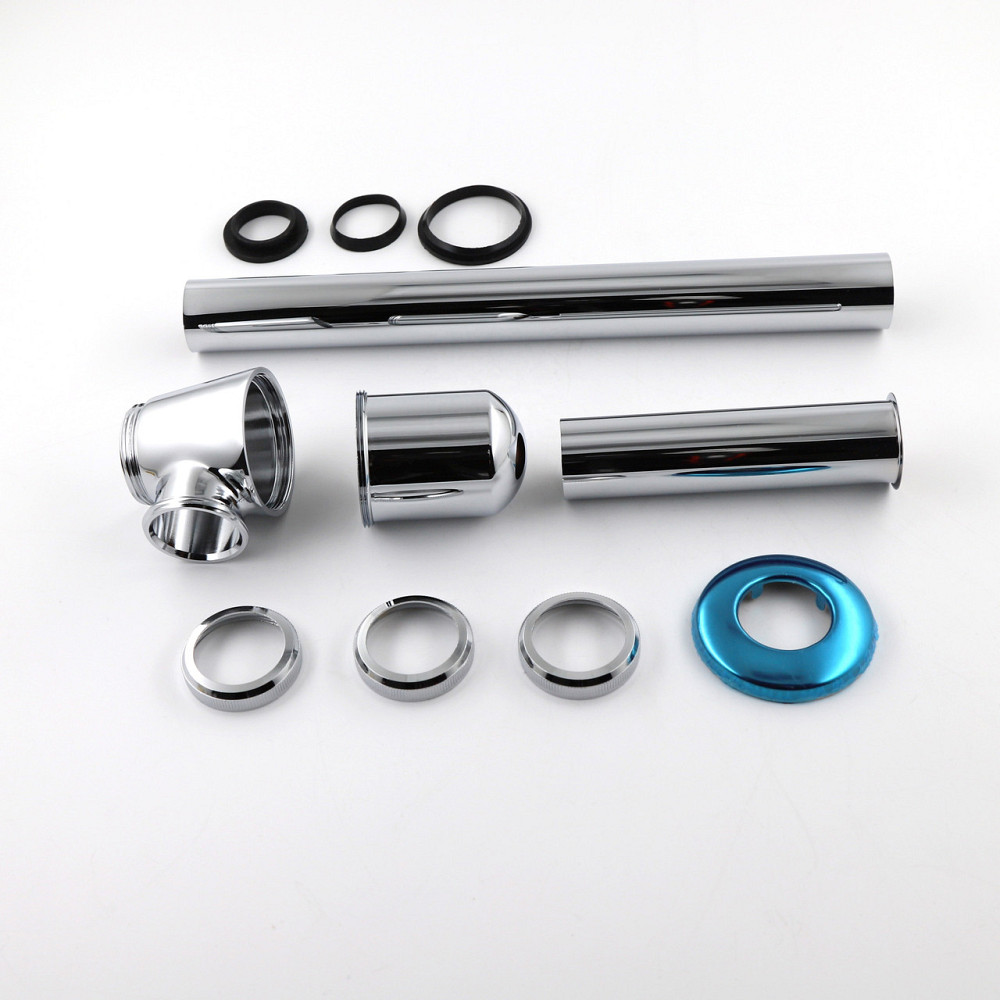 Сифон для раковини Champion Siphon-01 1 1/4” без випуску під донний клапан латунь/хром з антизапахом (AC3572) Чернівці - фото 5