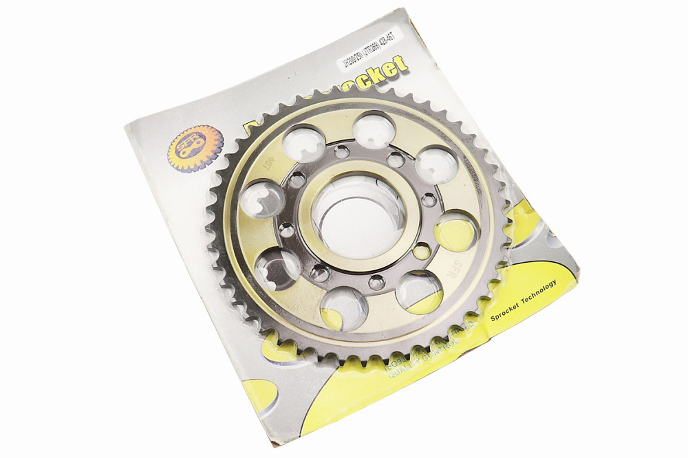 Зірка задня WY125 - 428-46Т - d=58; 4отв.*90mm "гартована" (ZS125J спиці) Київ - фото 2