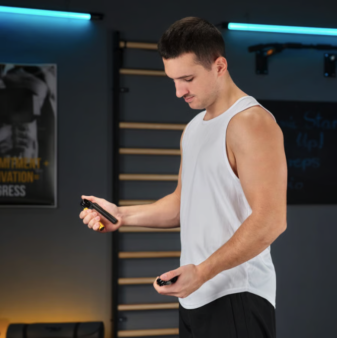 Набір еспандерів 45-90кг Trex Sport TX-002HSE різнобарвний Киев - изображение 3