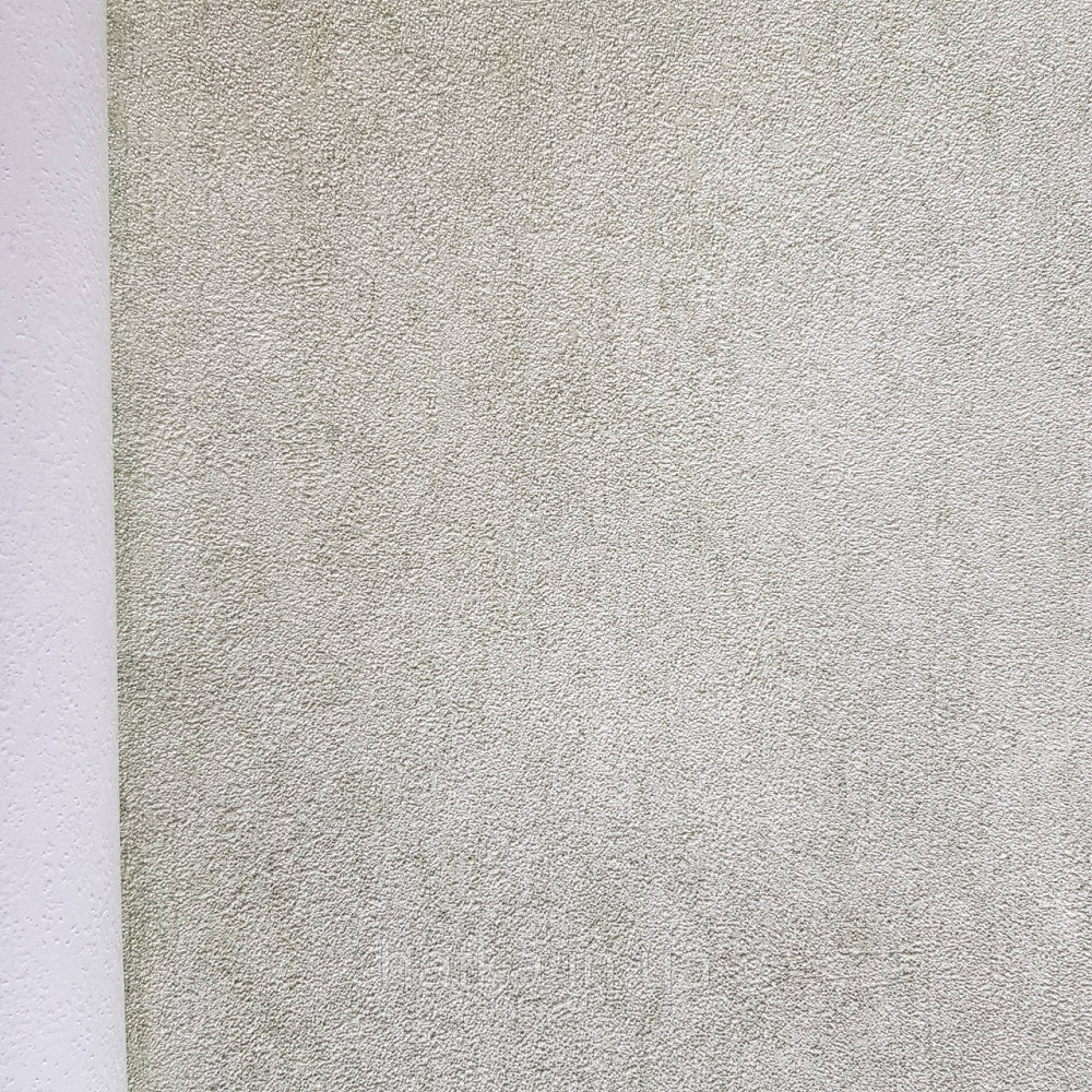 Шпалери вінілові на флізелін Rasch Linares 0.53х10 однотонні структурні ефект потертості салатові 617368 Київ - фото 3