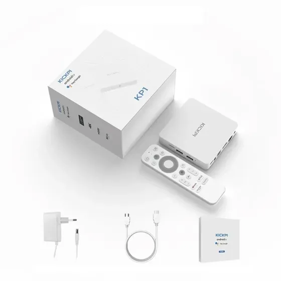 Смарт ТВ приставка Kickpi KP1 NETFLIX 2/32 Гб Android TV 11 Smart Box Андроїд ТВ бокс нетфлікс Київ