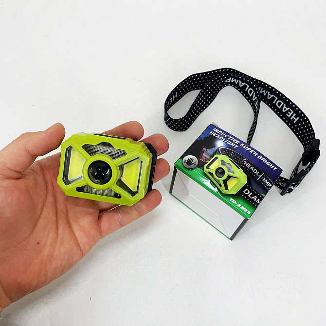 Фонарь на голову диодный, Налобный фонарик bailong, Налобный фонарик с usb зарядкой WI-20 Львов - изображение 10