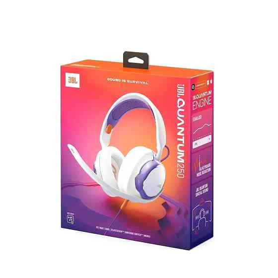Гарнітура JBL Quantum 250 White (JBLQTUM250WHT) ( 12226 ) Харків