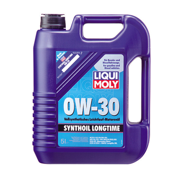 LIQUI MOLY Синтетична моторна олива - Synthoil Longtime SAE 0W-30 5л. Коломия - фото 2