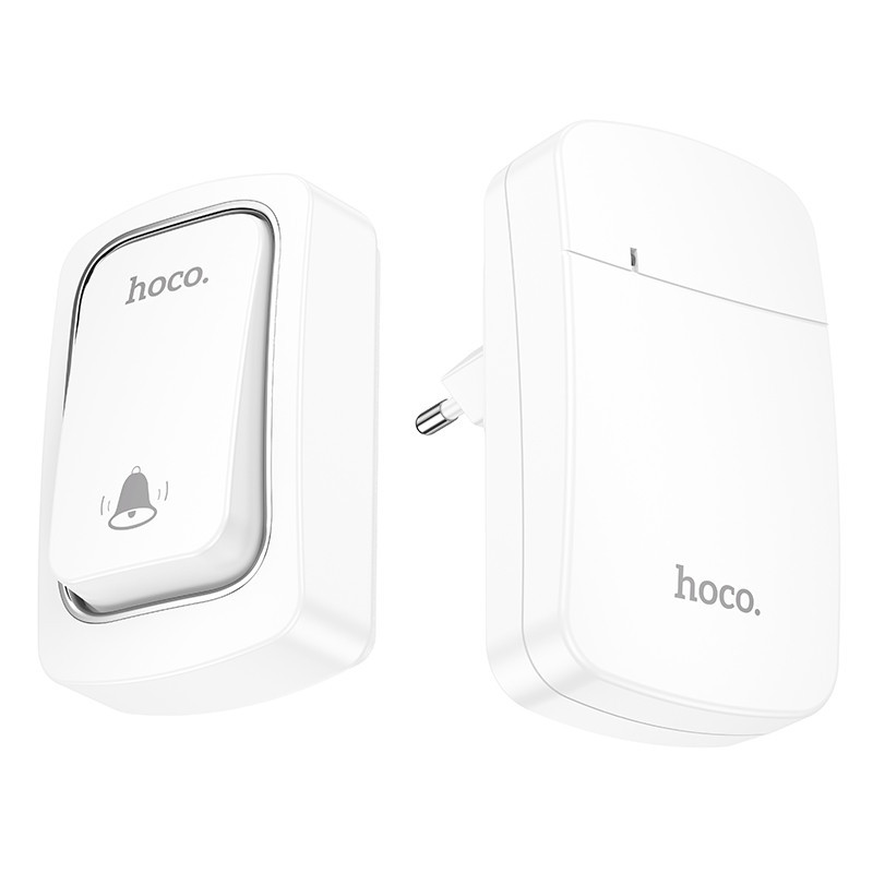 Дзвінок HOCO HI26 self-powered wireless doorbell (EU) Київ - фото 14