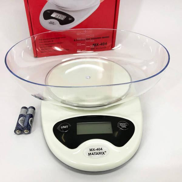 Ваги кухонні MATARIX MX-404 з ємністю Харків - фото 2