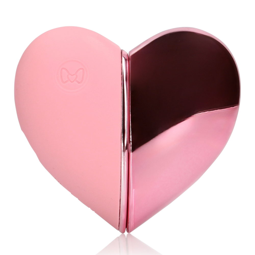 Вибратор-сердце, имитирует постукивание, цвет розовый Loveline (Нидерланды) Sex Aura Киев - изображение 6