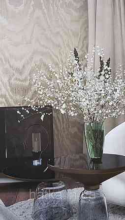 Шпалери вінілові на флізеліні Marburg Lava метрові абстракція хвилі бежеві Київ