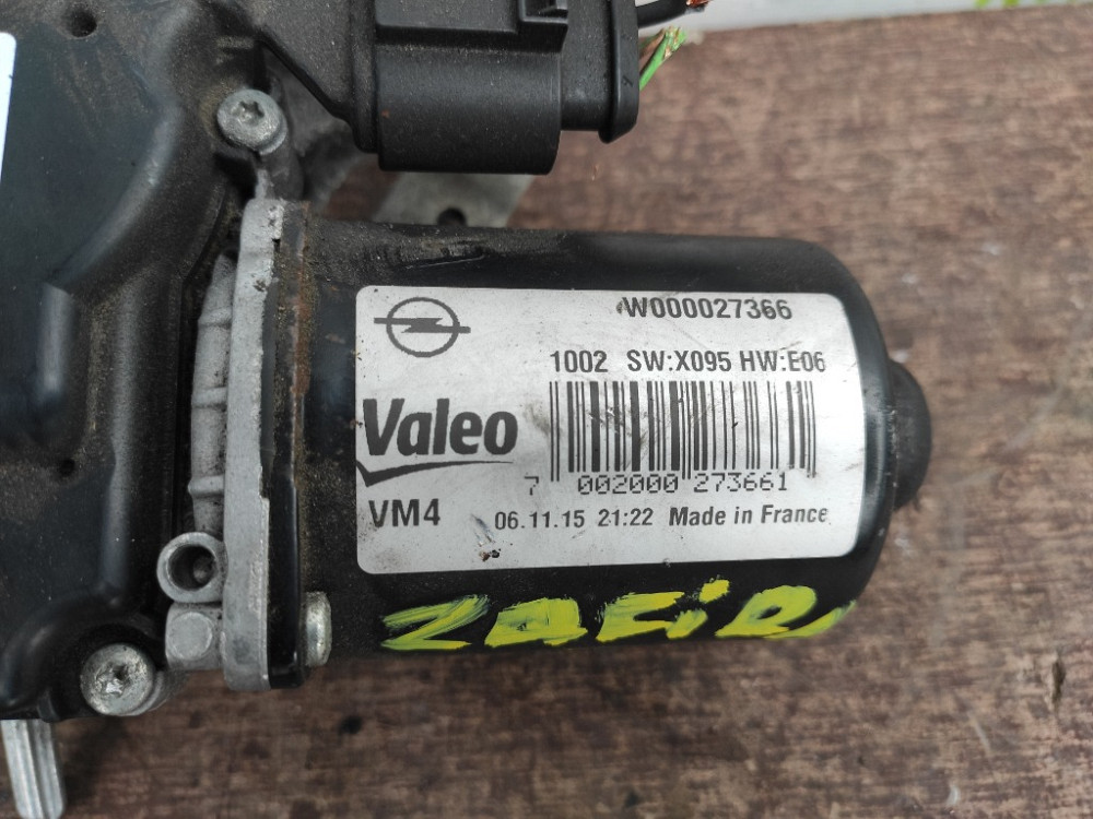 Моторчик склоочисника передній правий Opel Zafira C 2012-2019 (W000027366) Ковель - фото 2