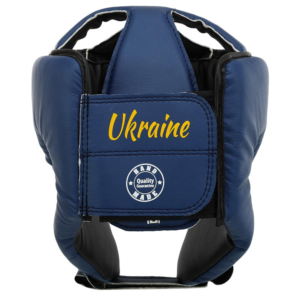 Шолом боксерський відкритий з посиленим захистом верхівки шкірозамінник BOXER 2030-N, M-XL Вишнёвое - изображение 5