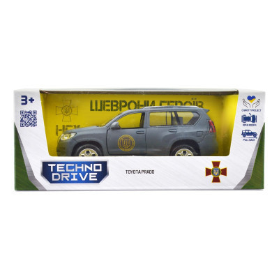 Машина Techno Drive серії Шеврони Героїв - Toyota Prado - Кара-Даг (KM6189) Вінниця - фото 12