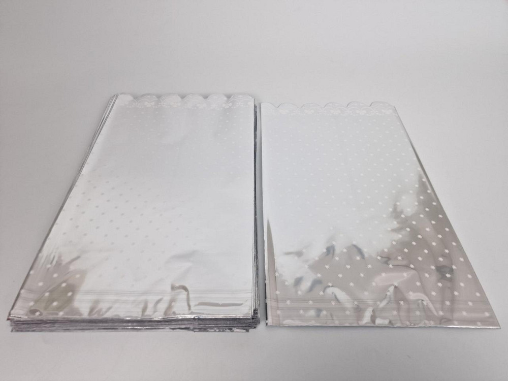 Пакет с рисунком для упаковки подарков   (20*35) №84 фольгированный 