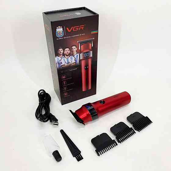 Машинка для стрижки на акумуляторі, Універсальний тример для чоловіків, Професійний тример з насадками AQ-57 Івано-Франківськ