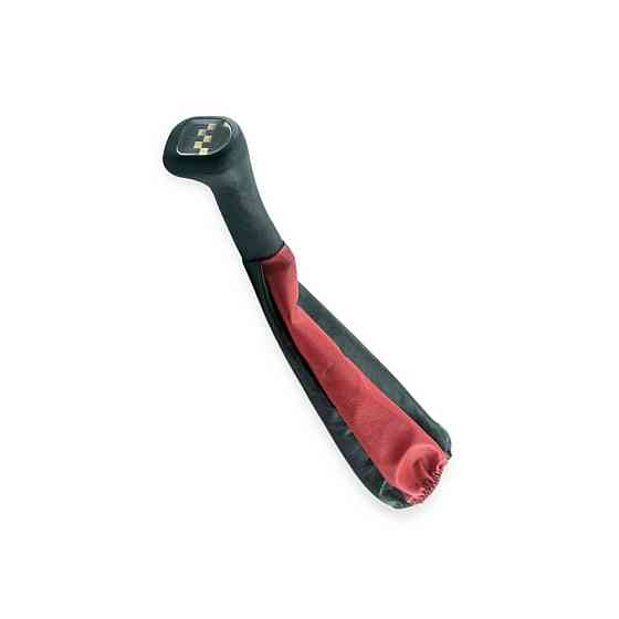 Пильовик 2101 салону шкірзам червоний, набалдашник поліуретан КПП Мукачево