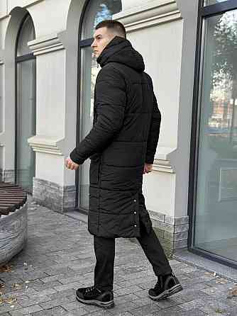 Чоловіча зимова куртка чорна Pobedov Tank XL Київ