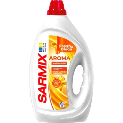 Гель для стирки Sarmix Aroma 1.9 л (4820268104779) Вінниця - фото 1
