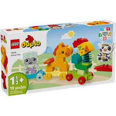 Конструктор LEGO DUPLO My First Поезд животных 19 деталей (10412) Винница