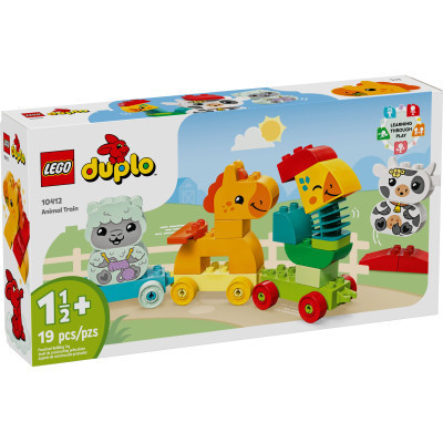 Конструктор LEGO DUPLO My First Потяг тваринок 19 деталей (10412) Вінниця - фото 1