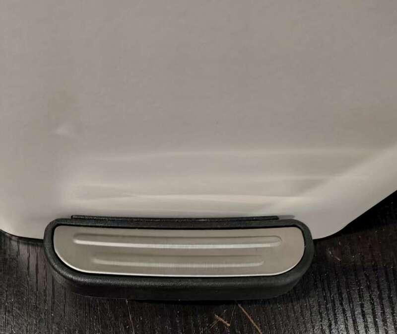 Відро для сміття з плавним закриттям квадратне Zerix Kubix-TC0106 White 6 л (колір білий) (ZX6109)   ( 22064 ) Харьков - изображение 13