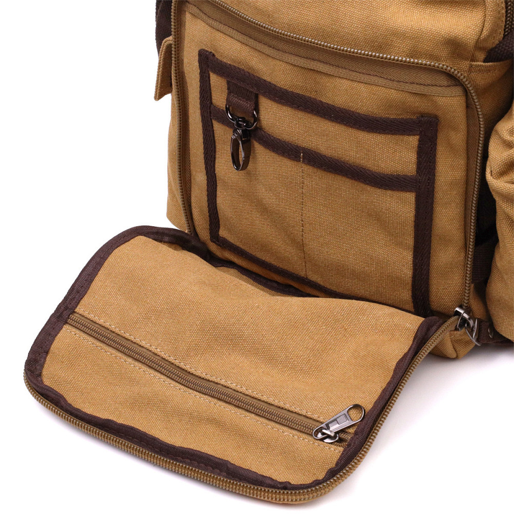 Містка текстильна сумка з чохлом для води Пісочна (Vintage) Київ - фото 10