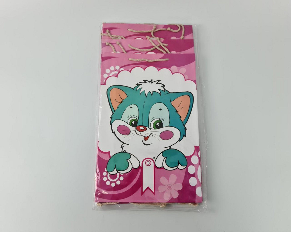 Великий паперовий пакет вертикальний 25/37/8 (артBV-039) (12 шт.) Харків - фото 4