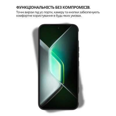 Чехол для мобильного телефона BeCover Silicone Infinix GT 30 Pro (X6873) Black (714666) Винница - изображение 3