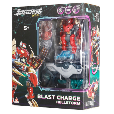 Трансформер Screechers Wild ! S5 L1 V2 - Хелшторм (KS686112) Вінниця - фото 8