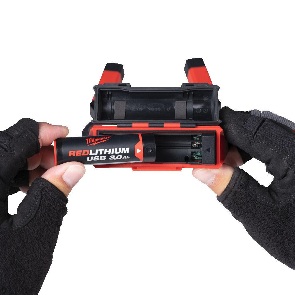 Фонарь светодиодный аккумуляторный MILWAUKEE, с креплением на шею, L4 NL400-301 Одесса - изображение 6