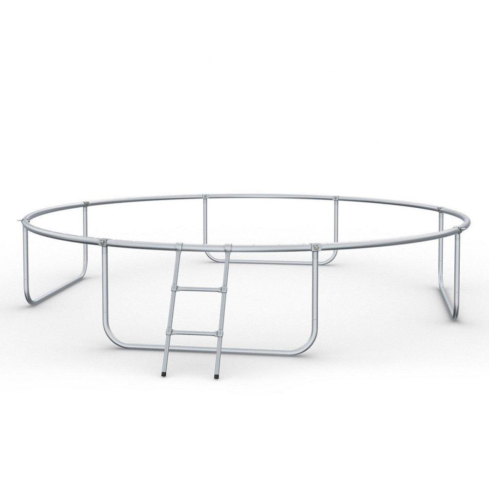 Батут Zipro Jump Pro с внутренней сеткой 12 футов 374 см черно-зеленый Киев - изображение 7