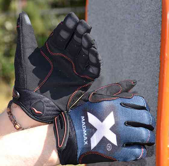 Рукавички для фітнесу MadMax MXG-102 X Gloves Black/Grey/White XXL Каменское