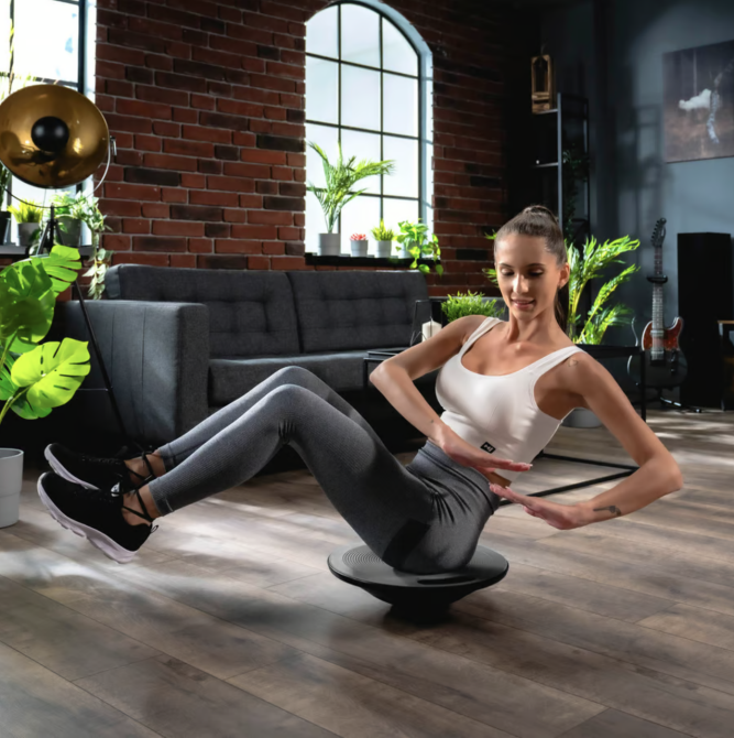 Диск балансувальний Hop-Sport 40см сірий Киев - изображение 8