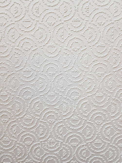 Шпалери під фарбування вінілові на флізеліні Sintra Paint by 1.06x25 м фігури абстракція білі 541142 Київ - фото 1